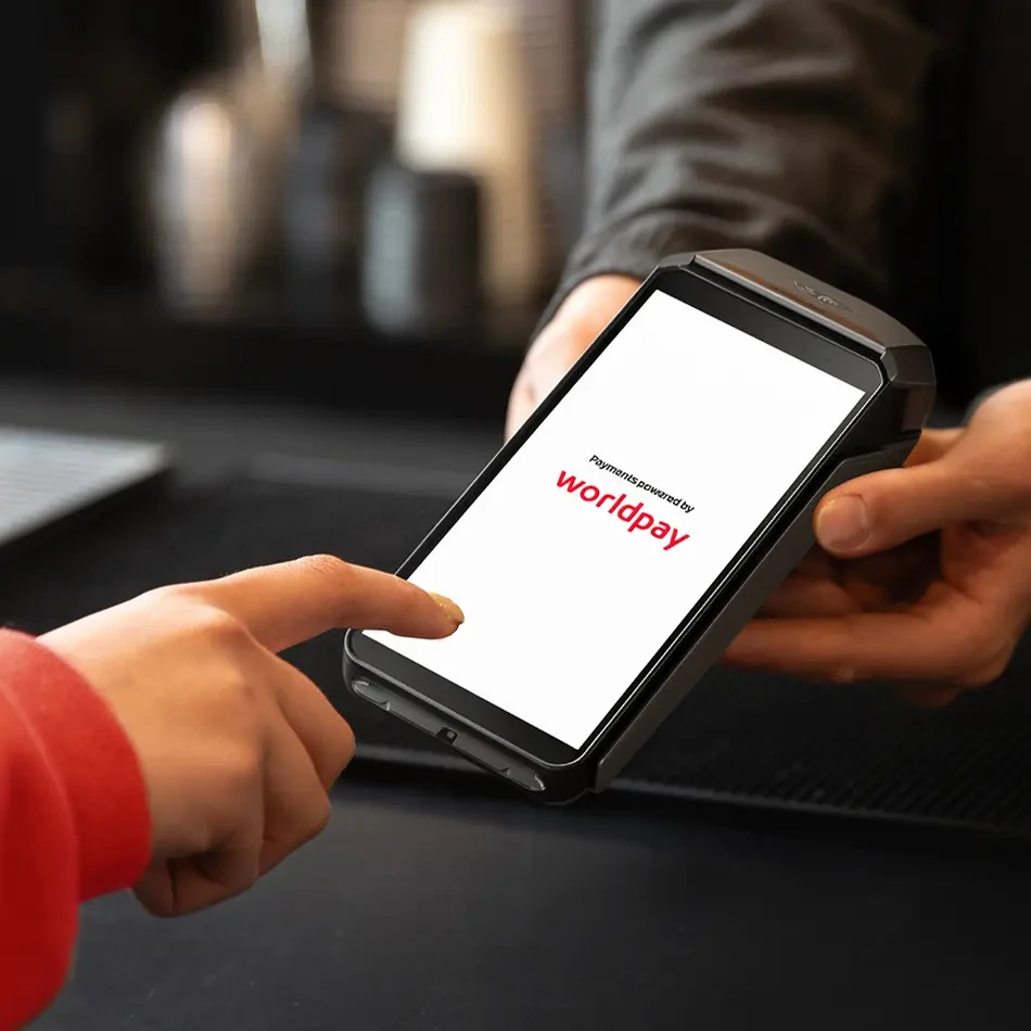 Worldpay card machine